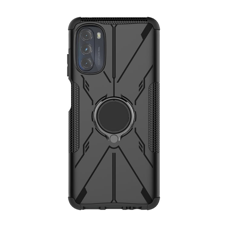 For Motorola Moto G 2022 Armor Bear Shockproof PC + TPU Phone Case