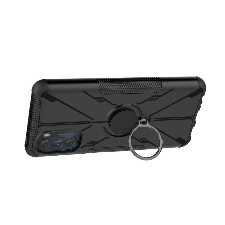 For Motorola Moto G 2022 Armor Bear Shockproof PC + TPU Phone Case
