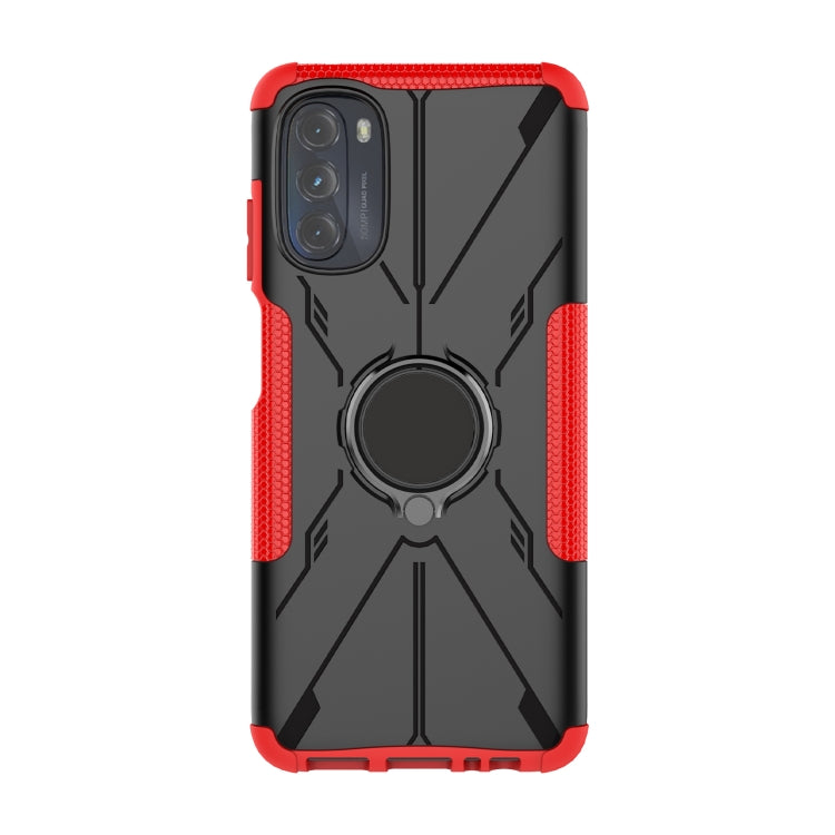 For Motorola Moto G 2022 Armor Bear Shockproof PC + TPU Phone Case