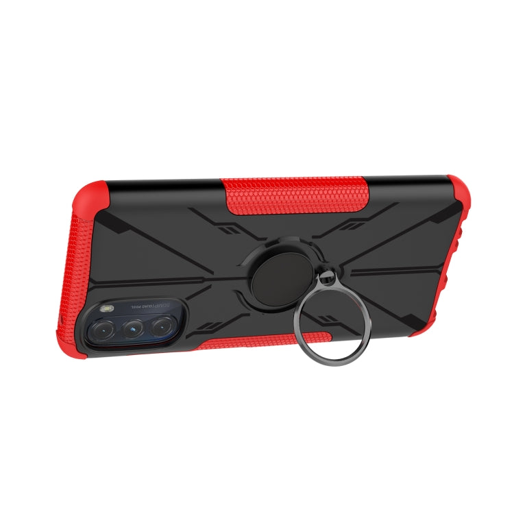 For Motorola Moto G 2022 Armor Bear Shockproof PC + TPU Phone Case