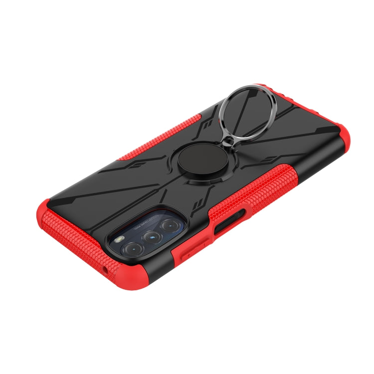 For Motorola Moto G 2022 Armor Bear Shockproof PC + TPU Phone Case
