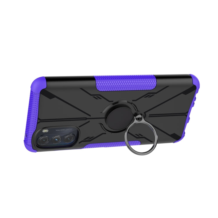 For Motorola Moto G 2022 Armor Bear Shockproof PC + TPU Phone Case