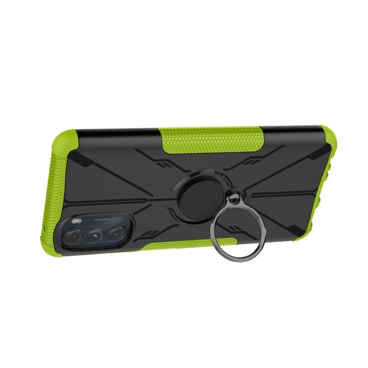 For Motorola Moto G 2022 Armor Bear Shockproof PC + TPU Phone Case