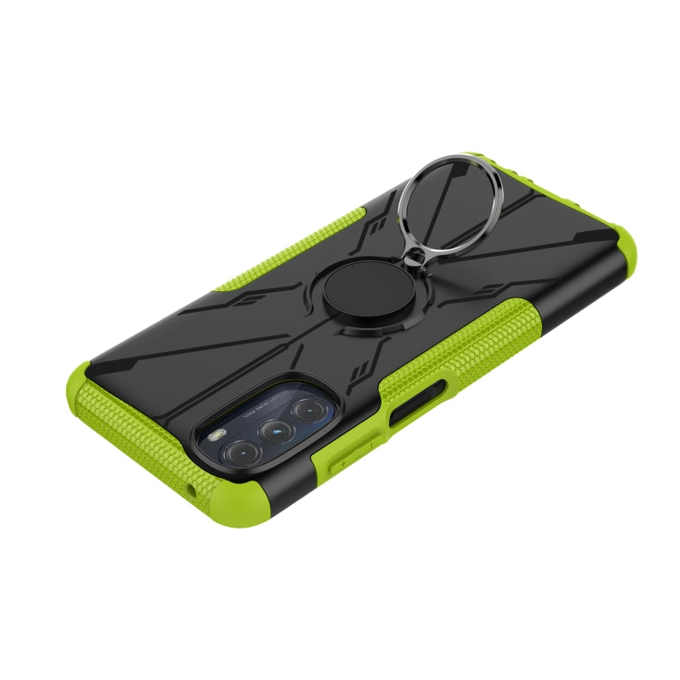 For Motorola Moto G 2022 Armor Bear Shockproof PC + TPU Phone Case