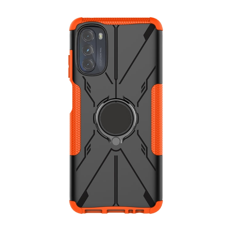 For Motorola Moto G 2022 Armor Bear Shockproof PC + TPU Phone Case