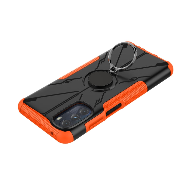 For Motorola Moto G 2022 Armor Bear Shockproof PC + TPU Phone Case