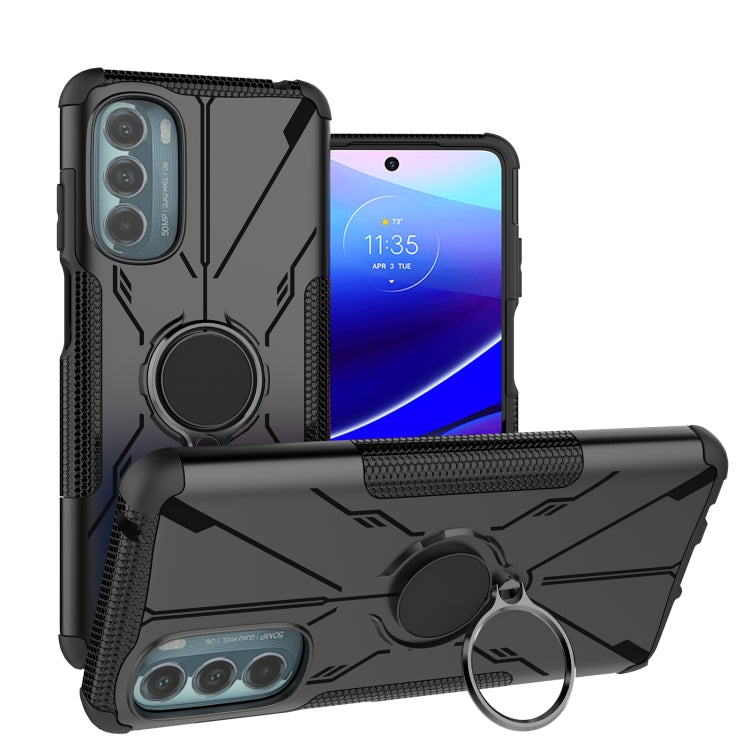 For Motorola Moto G Stylus 5G 2022 Armor Bear Shockproof PC + TPU Phone Case