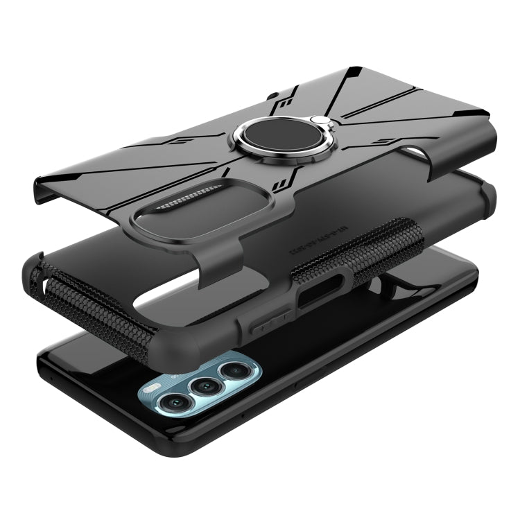 For Motorola Moto G Stylus 5G 2022 Armor Bear Shockproof PC + TPU Phone Case