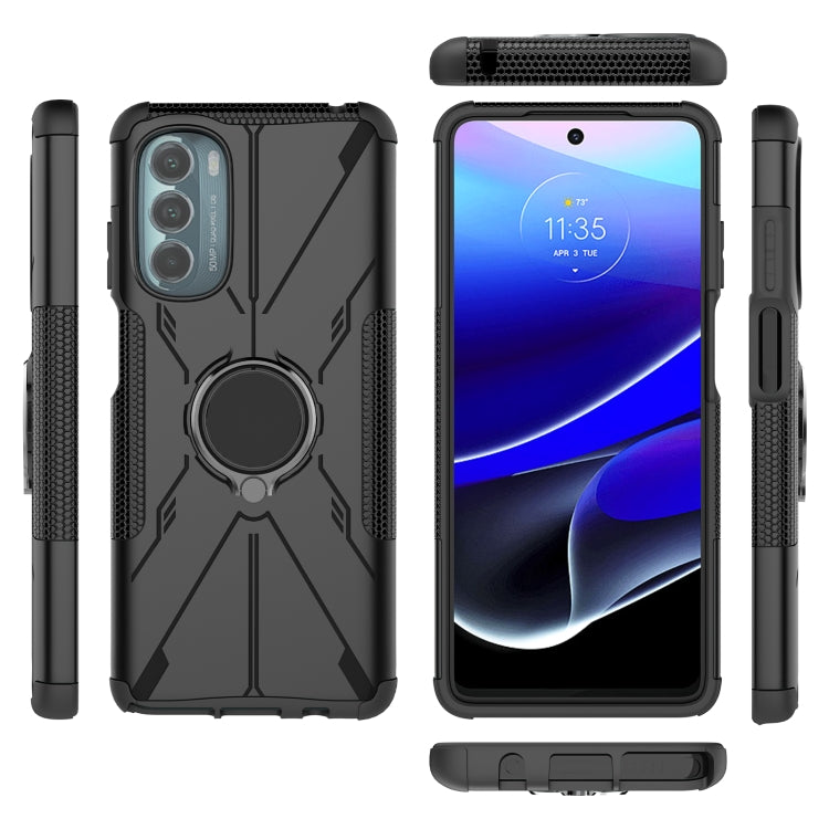 For Motorola Moto G Stylus 5G 2022 Armor Bear Shockproof PC + TPU Phone Case