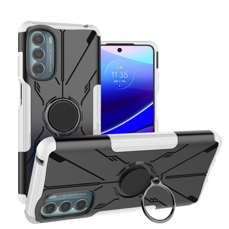 For Motorola Moto G Stylus 5G 2022 Armor Bear Shockproof PC + TPU Phone Case