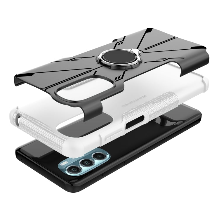 For Motorola Moto G Stylus 5G 2022 Armor Bear Shockproof PC + TPU Phone Case