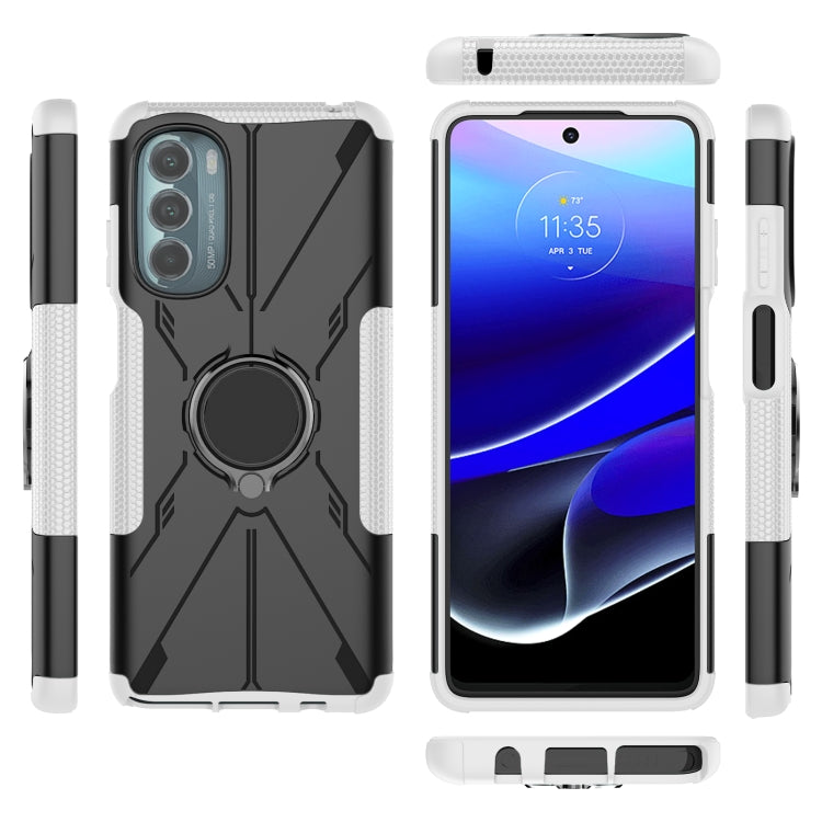 For Motorola Moto G Stylus 5G 2022 Armor Bear Shockproof PC + TPU Phone Case