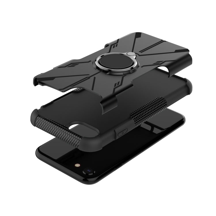 For iPhone SE 2022 / 8 / 7 Armor Bear Shockproof PC + TPU Phone Case