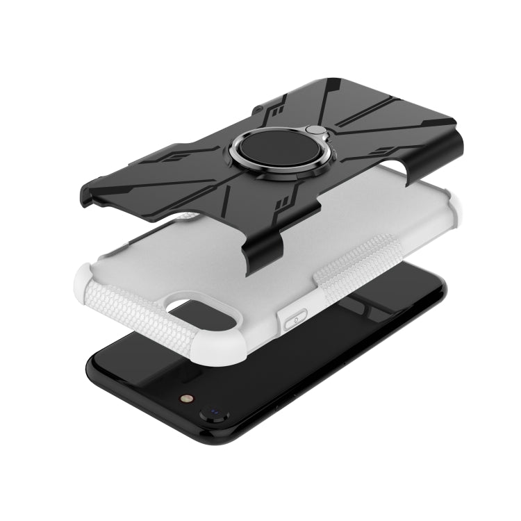 For iPhone SE 2022 / 8 / 7 Armor Bear Shockproof PC + TPU Phone Case