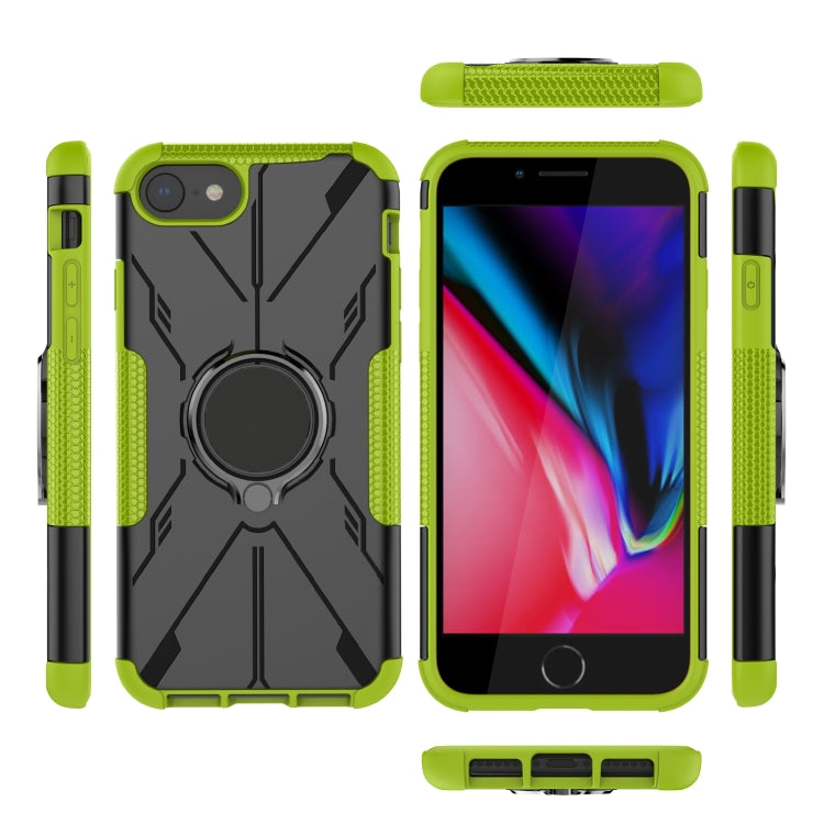 For iPhone SE 2022 / 8 / 7 Armor Bear Shockproof PC + TPU Phone Case