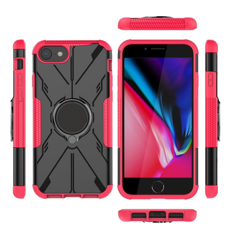 For iPhone SE 2022 / 8 / 7 Armor Bear Shockproof PC + TPU Phone Case