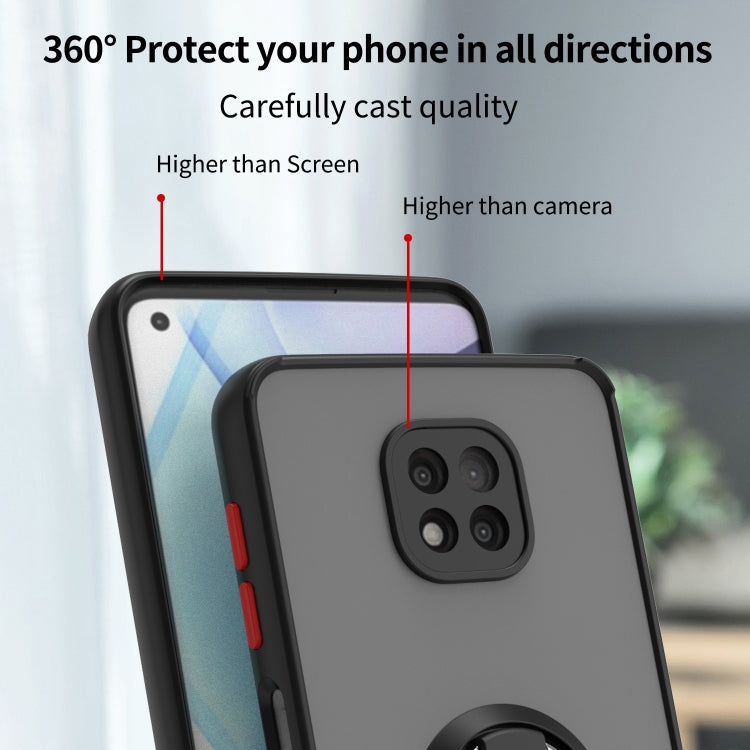 For Motorola Moto G Power 2021 Q Shadow 1 Series TPU + PC Phone Case with Ring