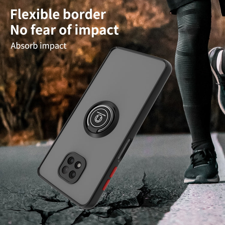 For Motorola Moto G Power 2021 Q Shadow 1 Series TPU + PC Phone Case with Ring