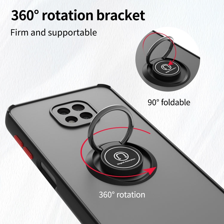 For Motorola Moto G Power 2021 Q Shadow 1 Series TPU + PC Phone Case with Ring