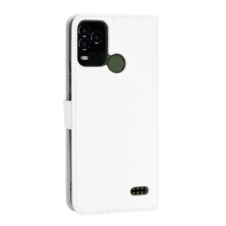 For BLU G71+ Diamond Texture Leather Phone Case