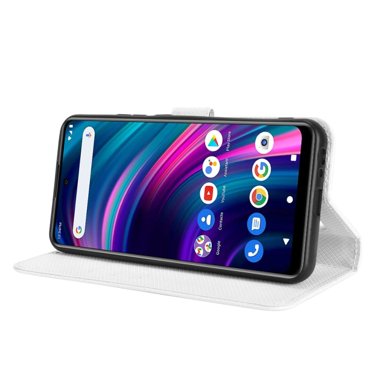 For BLU G71+ Diamond Texture Leather Phone Case