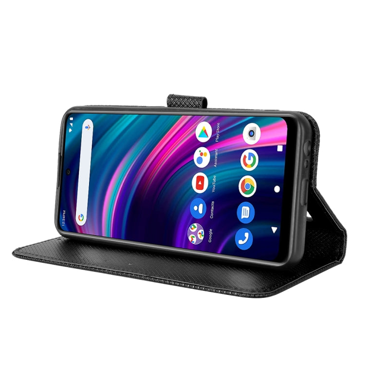 For BLU G71+ Diamond Texture Leather Phone Case