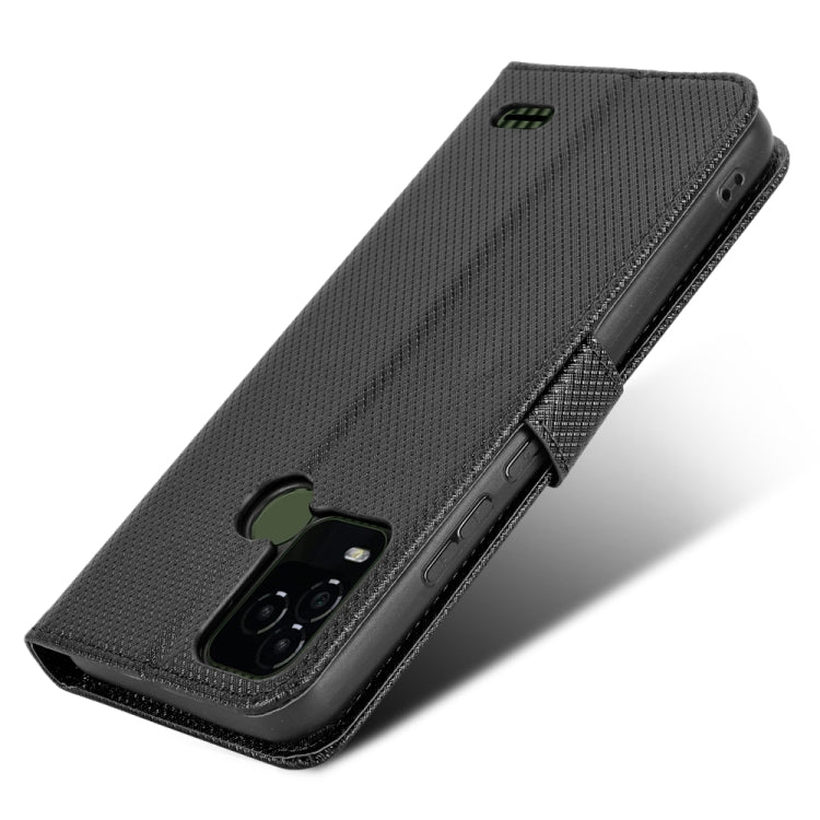 For BLU G71+ Diamond Texture Leather Phone Case