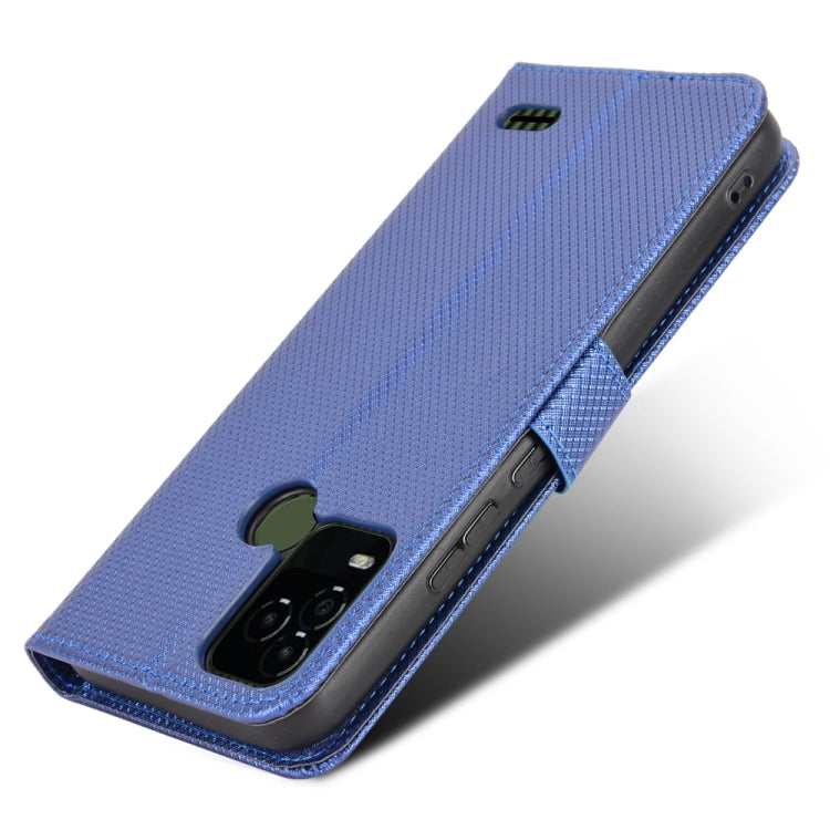 For BLU G71+ Diamond Texture Leather Phone Case