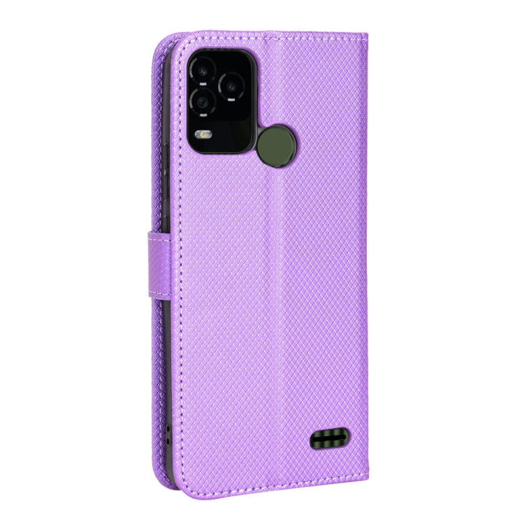 For BLU G71+ Diamond Texture Leather Phone Case