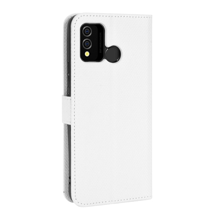 For BLU J9L Diamond Texture Leather Phone Case