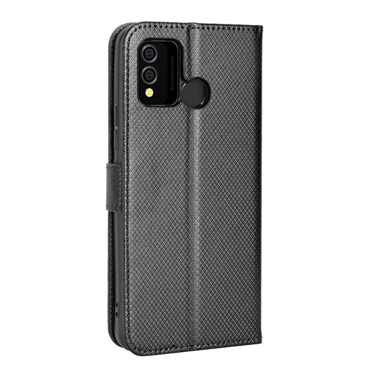 For BLU J9L Diamond Texture Leather Phone Case