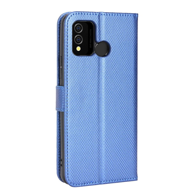 For BLU J9L Diamond Texture Leather Phone Case