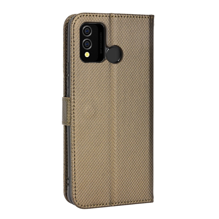 For BLU J9L Diamond Texture Leather Phone Case