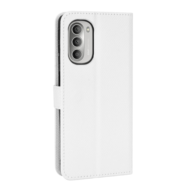 For Motorola Moto G52j 5G Diamond Texture Leather Phone Case