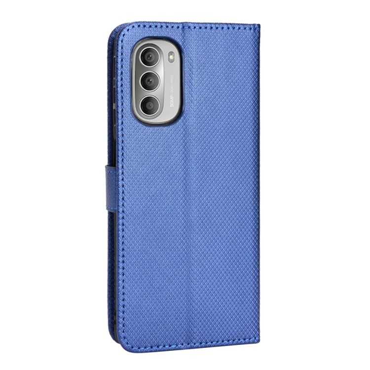 For Motorola Moto G52j 5G Diamond Texture Leather Phone Case