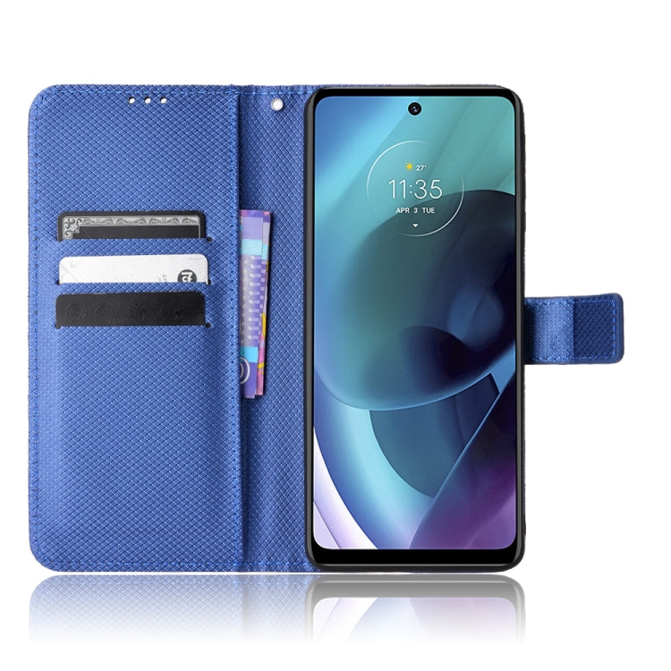 For Motorola Moto G52j 5G Diamond Texture Leather Phone Case