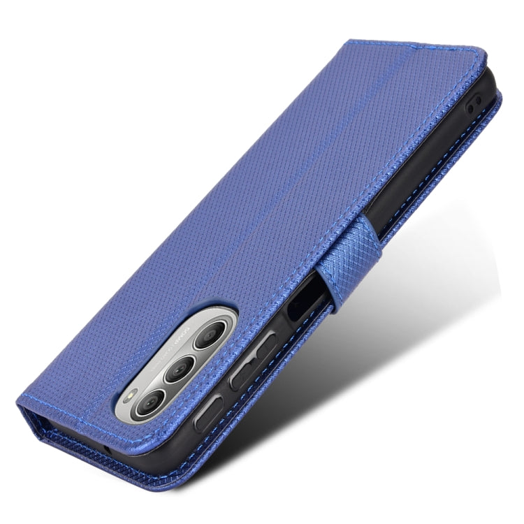 For Motorola Moto G52j 5G Diamond Texture Leather Phone Case