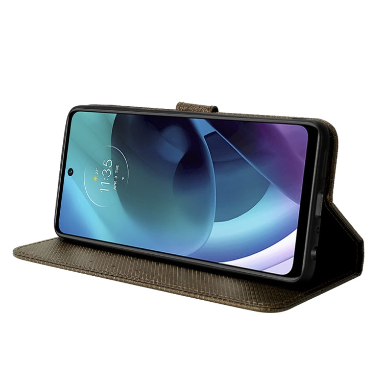 For Motorola Moto G52j 5G Diamond Texture Leather Phone Case