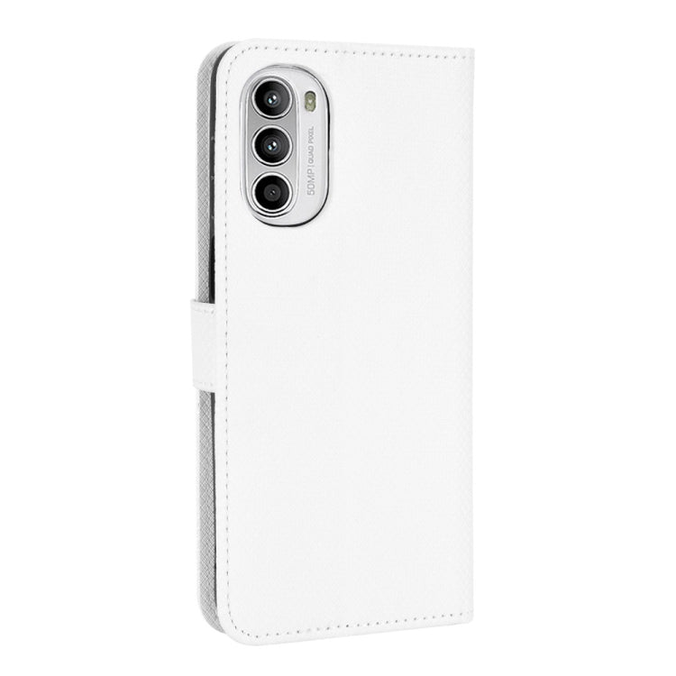 For Motorola Moto G71s / G82 / G52 4G Diamond Texture Leather Phone Case