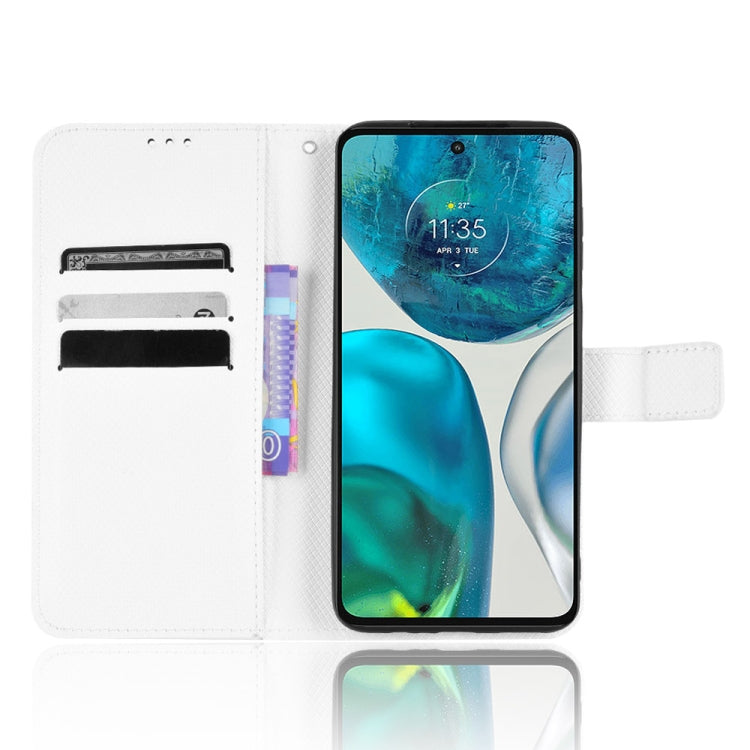 For Motorola Moto G71s / G82 / G52 4G Diamond Texture Leather Phone Case