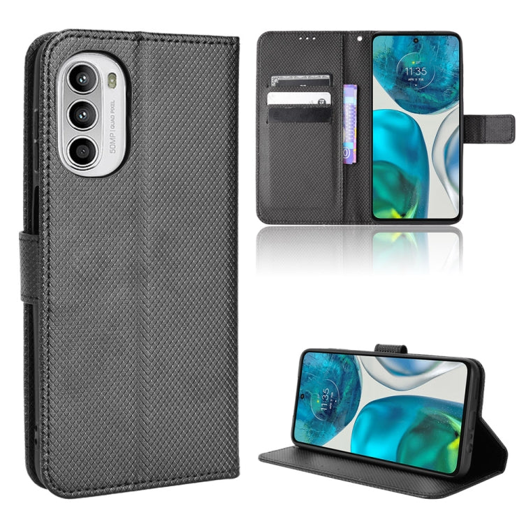 For Motorola Moto G71s / G82 / G52 4G Diamond Texture Leather Phone Case