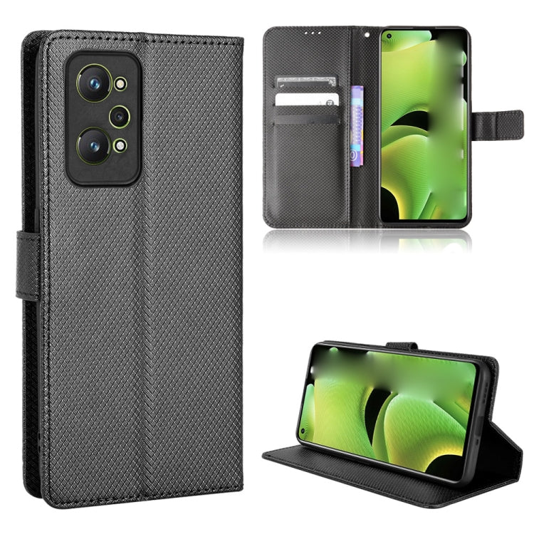 For OPPO Realme GT Neo 3T/GT Neo2/GT2 Diamond Texture Leather Phone Case