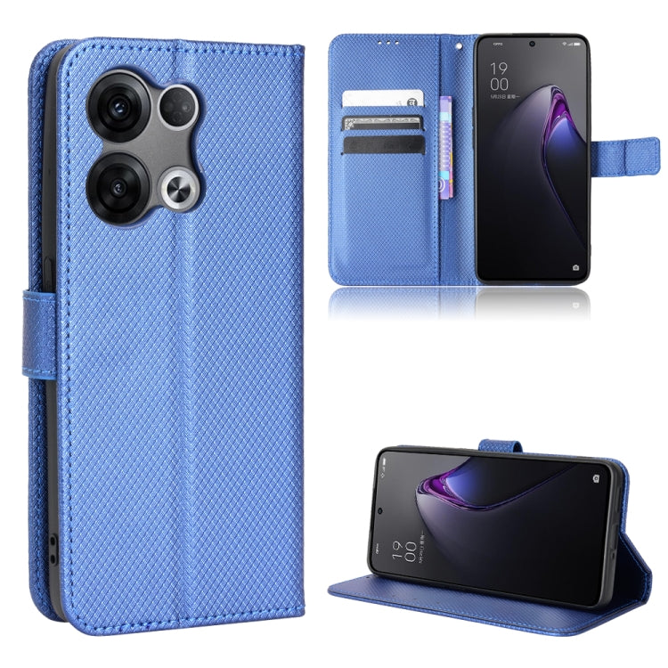 For OPPO Reno8 Diamond Texture Leather Phone Case