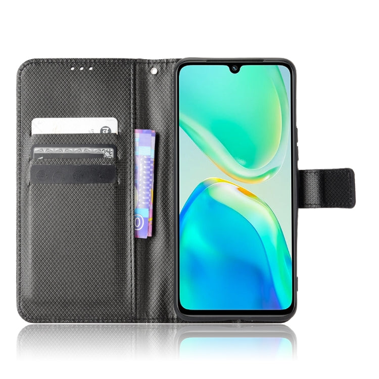 For vivo S15e Diamond Texture Leather Phone Case