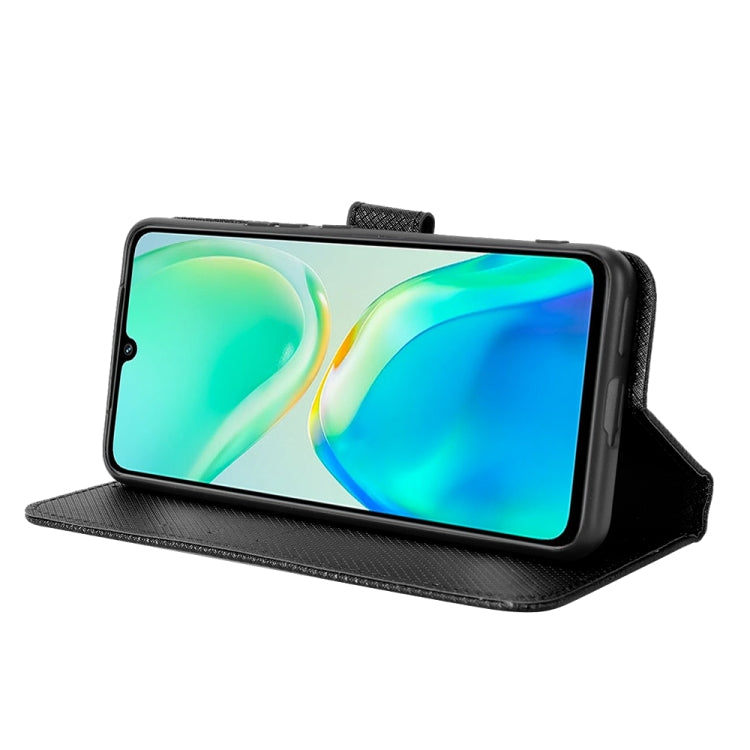 For vivo S15e Diamond Texture Leather Phone Case