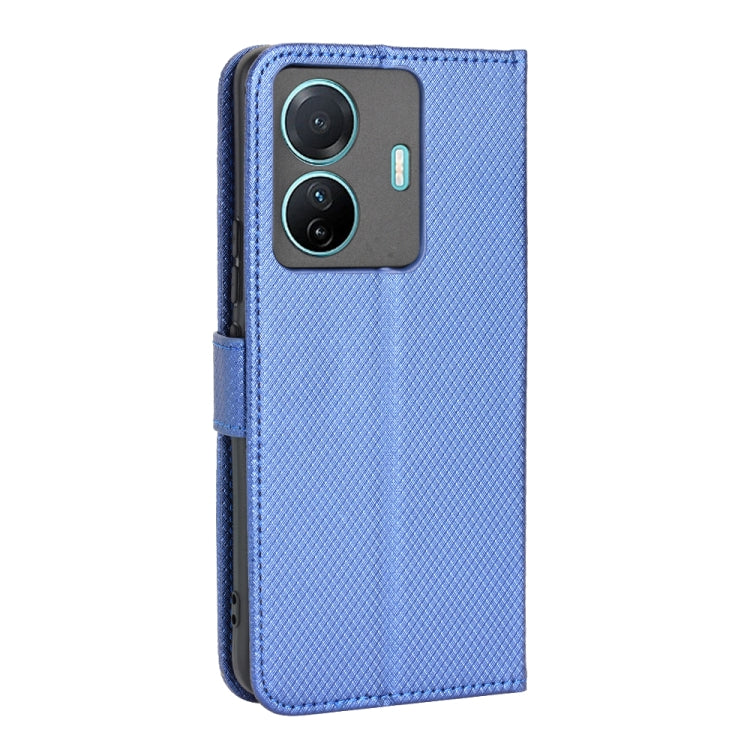 For vivo S15e Diamond Texture Leather Phone Case
