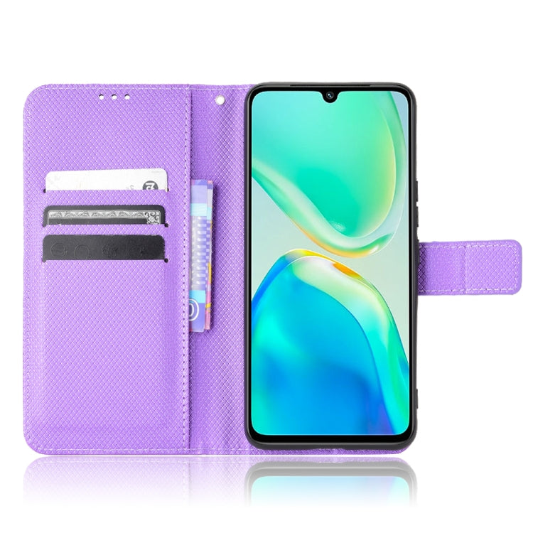 For vivo S15e Diamond Texture Leather Phone Case