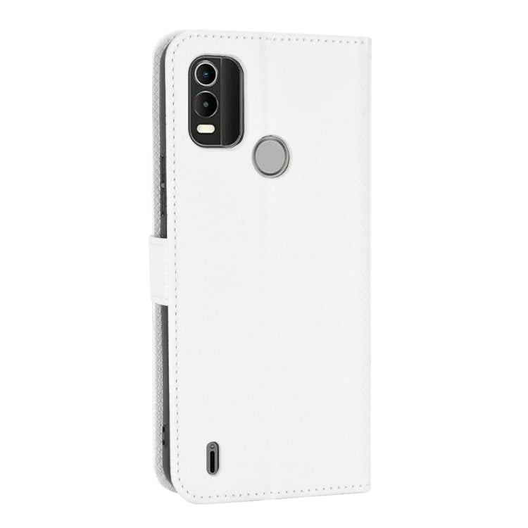 For Nokia C21 Plus Diamond Texture Leather Phone Case
