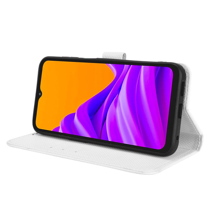 For Samsung Galaxy Xcover6 Pro Diamond Texture Leather Phone Case