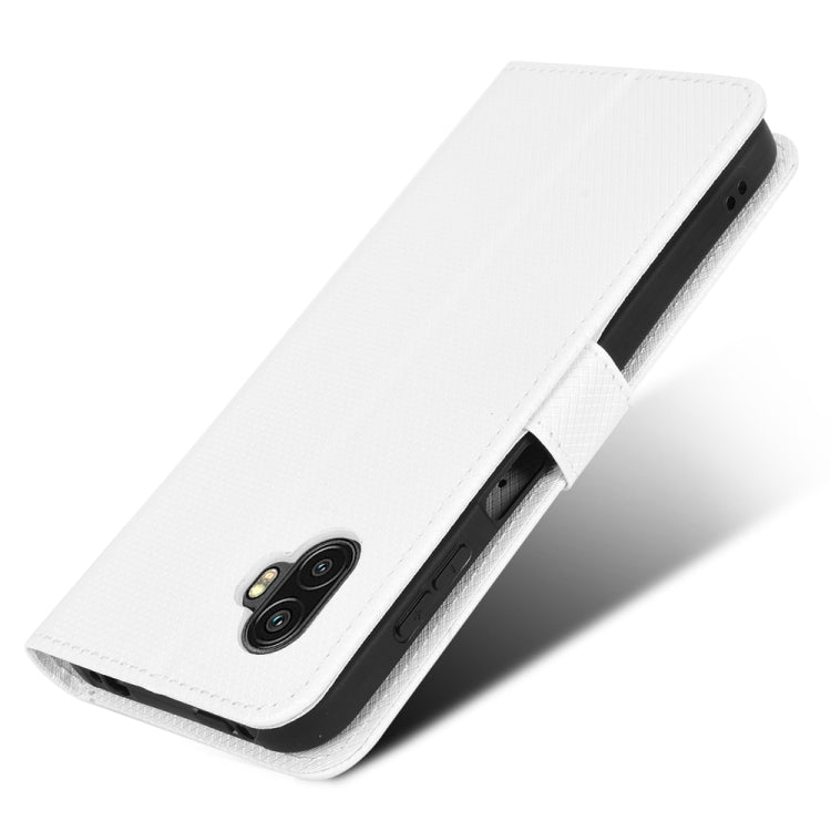 For Samsung Galaxy Xcover6 Pro Diamond Texture Leather Phone Case
